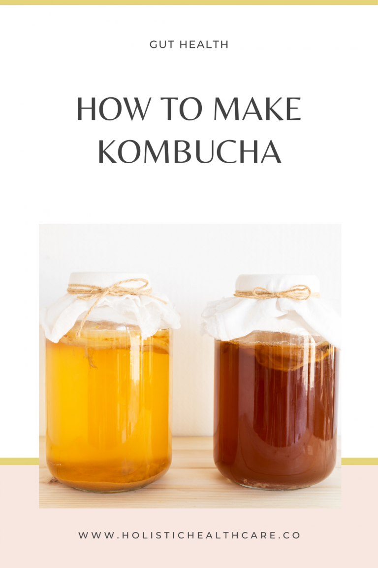 How to make kombucha